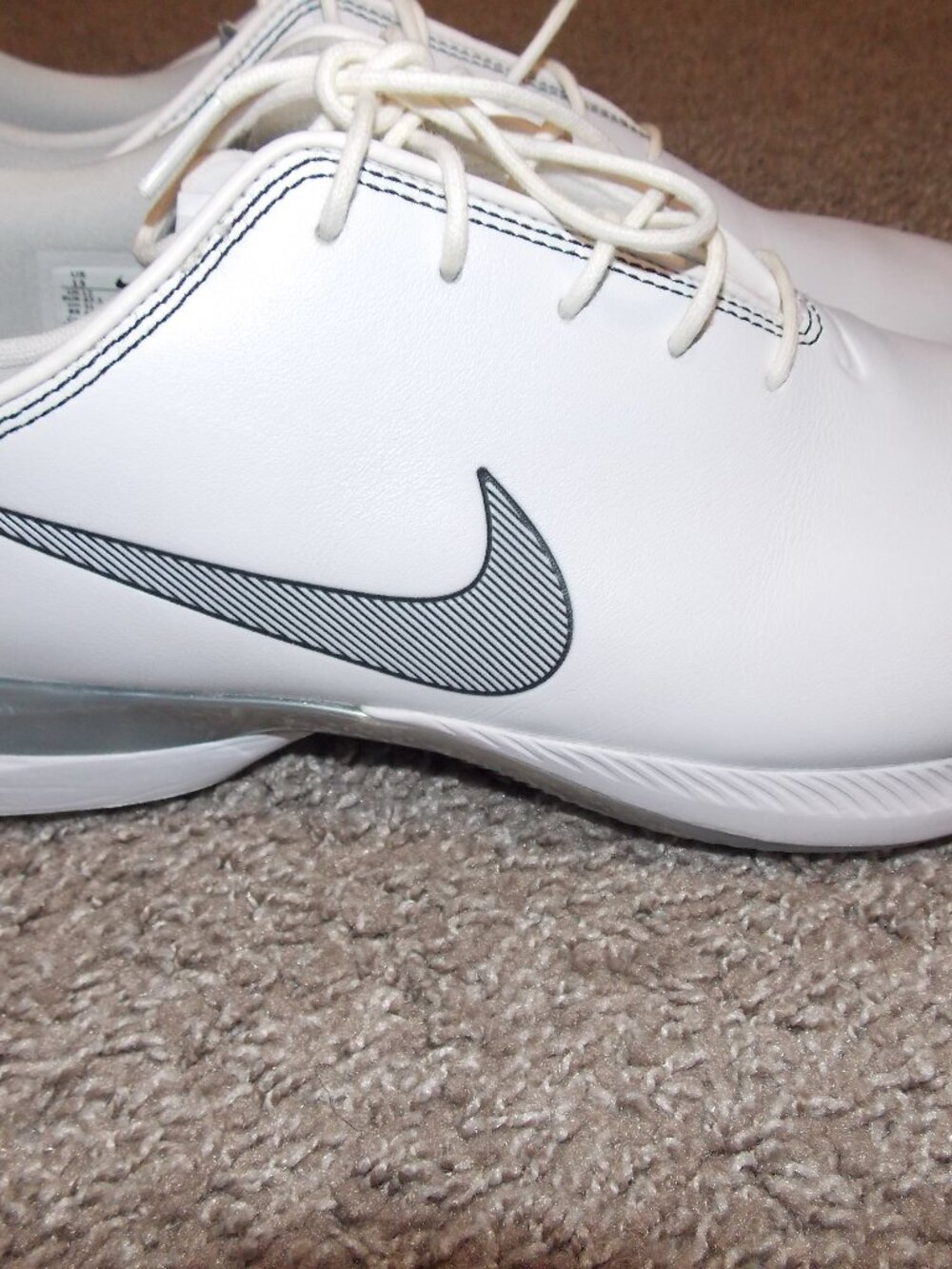 Nike Air Zoom Victory Tour 2 Golf Shoes White/Leather Sz 13